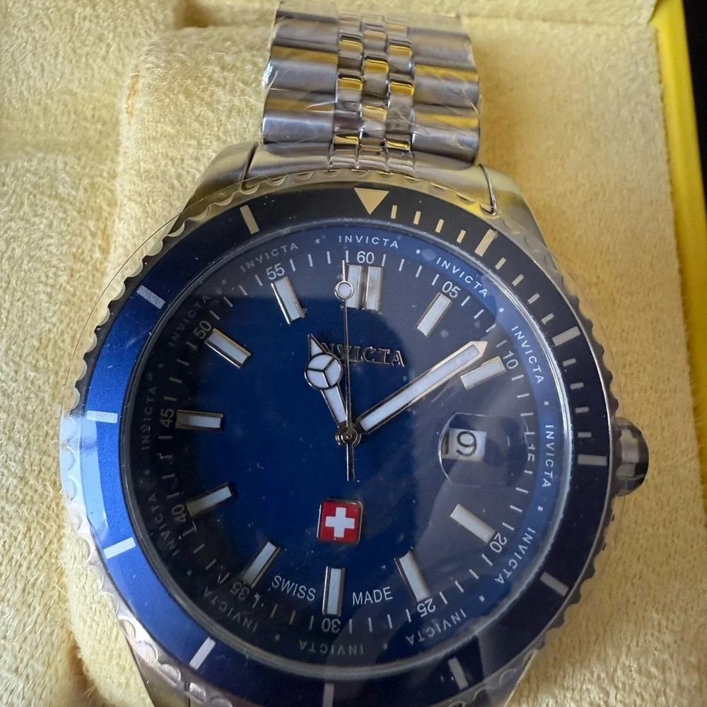 Invicta Pro Diver Swiss Made Ronda 515 Caliber Men's Watch -46mm (AIC-33442)